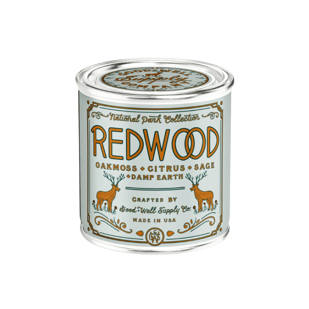 Good &amp; Well Supply Co Candles Redwood National Park Candle