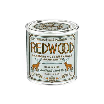 Good &amp; Well Supply Co Candles Redwood National Park Candle