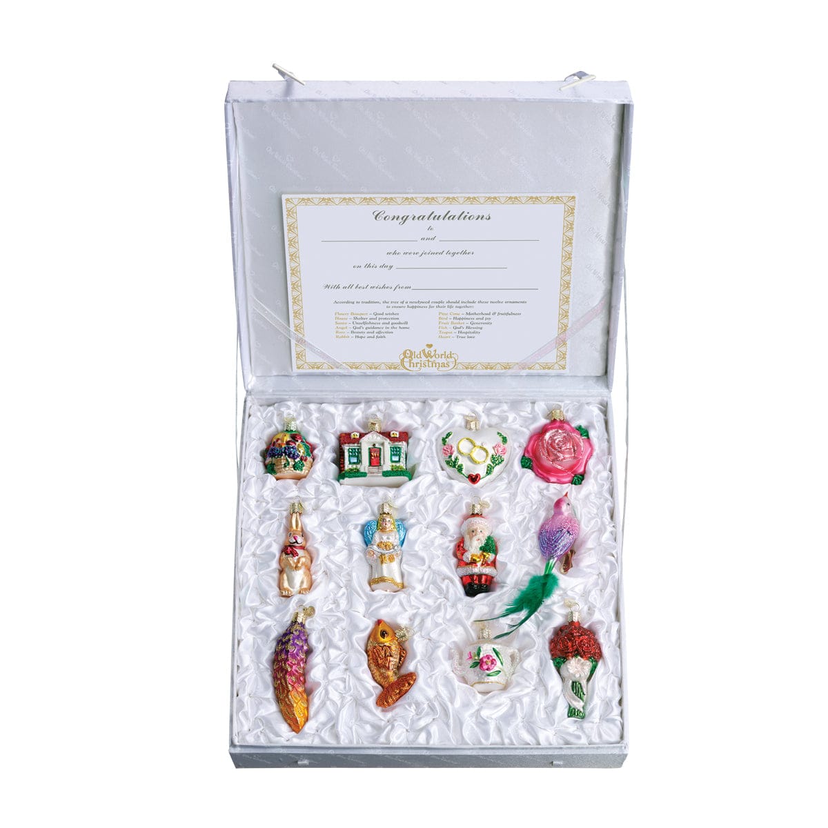 Old World Christmas 4 X 14.5 X 14.5 / 14010 Bride&