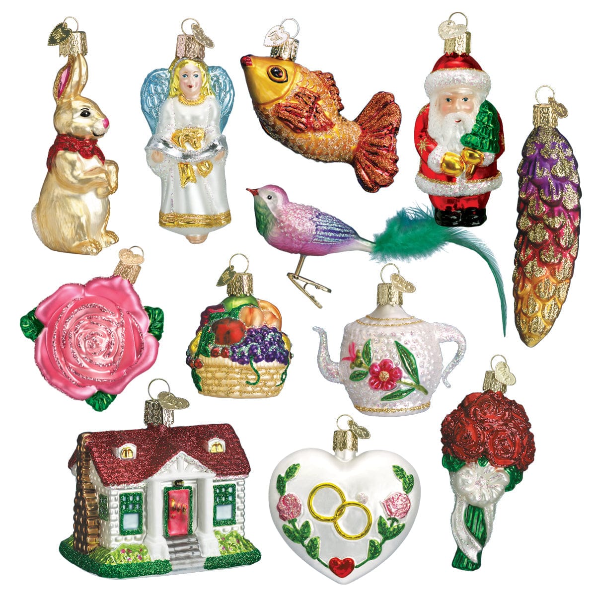 Old World Christmas 4 X 14.5 X 14.5 / 14010 Bride&