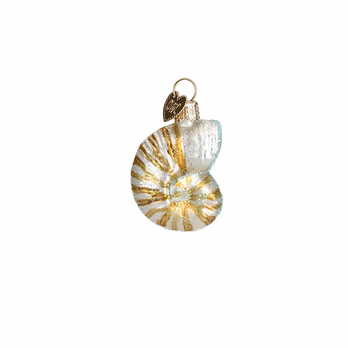 Old World Christmas 2 X 1.5 X 0.5 / 14016 Sea Shell Christmas Ornament Set