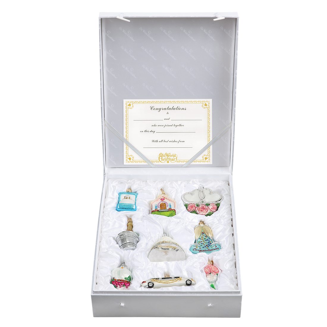 Just Married Collection Ornaments