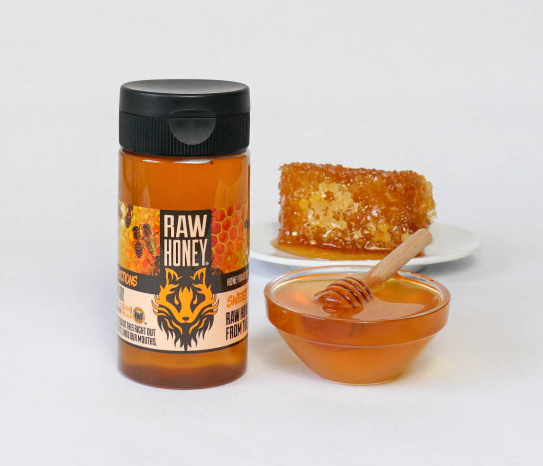 Raw Honey 10oz  Gallberry - My American Goods