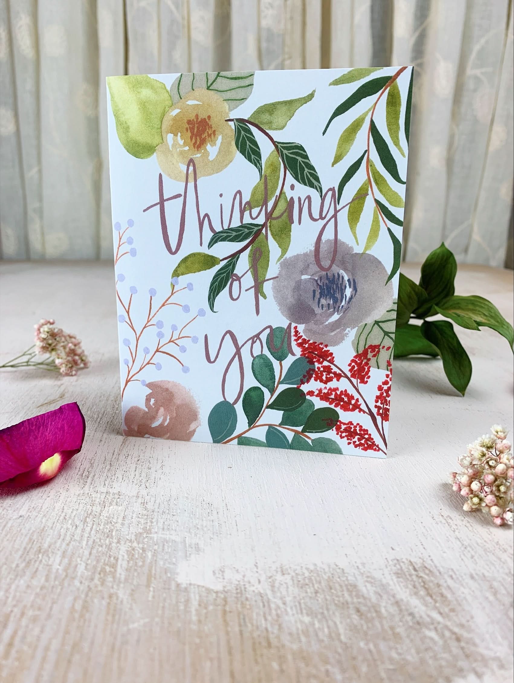 Ash &amp; Rose card Thinking Of You Card