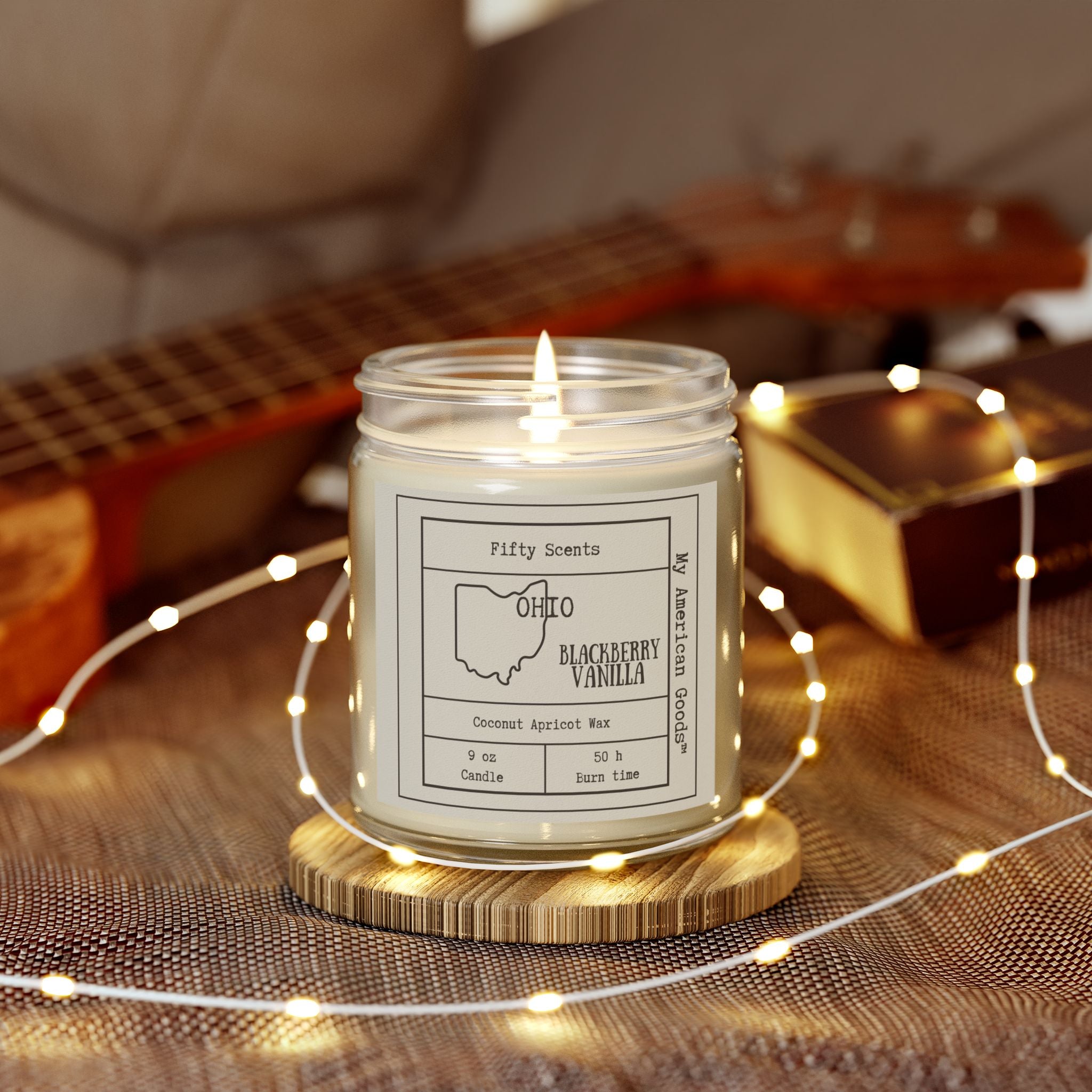 Ohio - Coconut Apricot Wax in Blackberry Vanilla | Eco-Friendly Home Fragrance - My American Goods