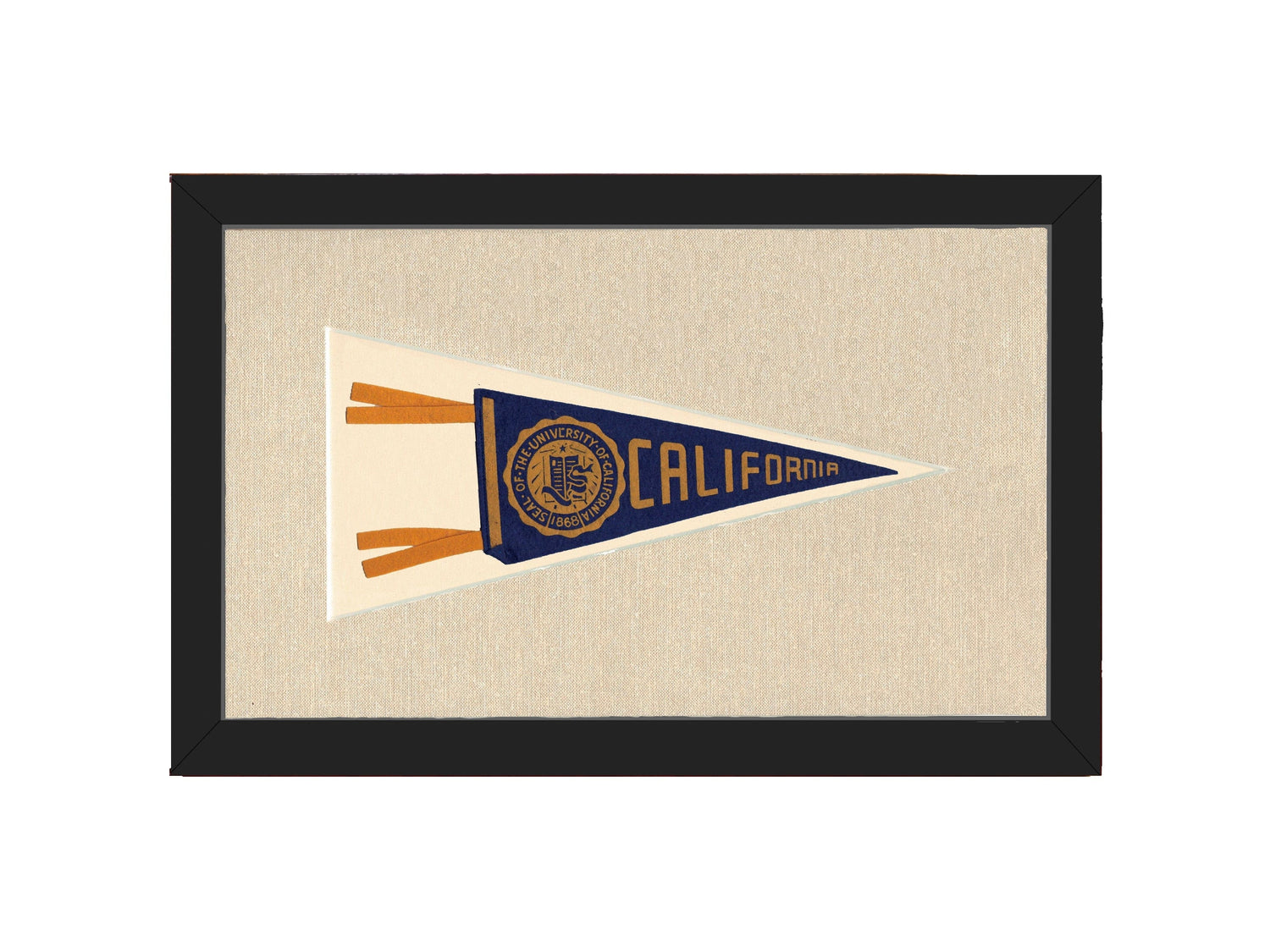 Vintage University of California Pennant