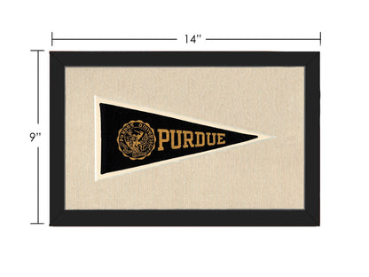 Americana Memories Vintage Pennants and Memorabilia Vintage Purdue Pennant