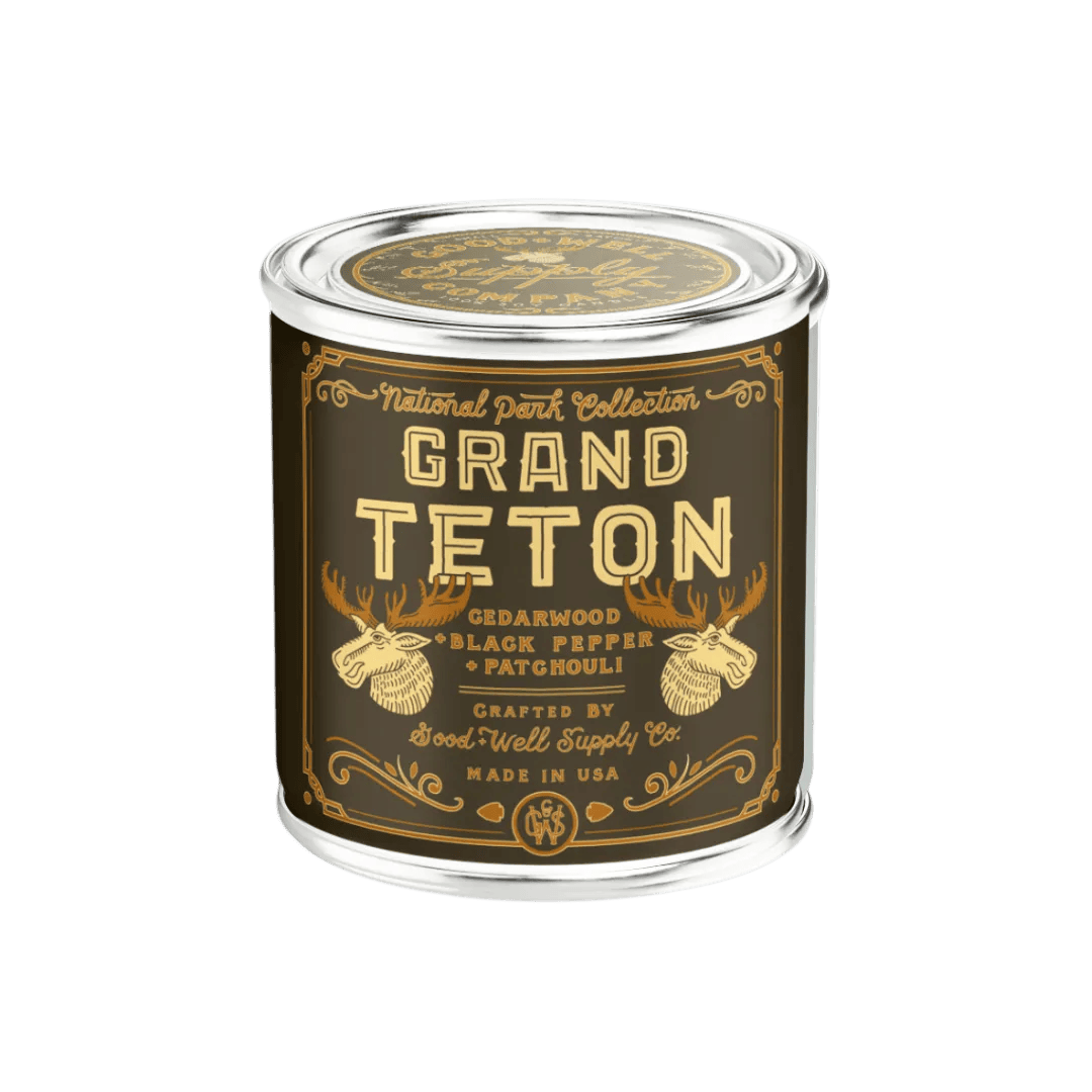 Good &amp; Well Supply Co Candles Grand Teton National Park Candle