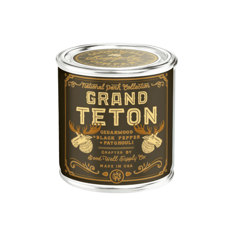Good & Well Supply Co Candles Grand Teton National Park Candle