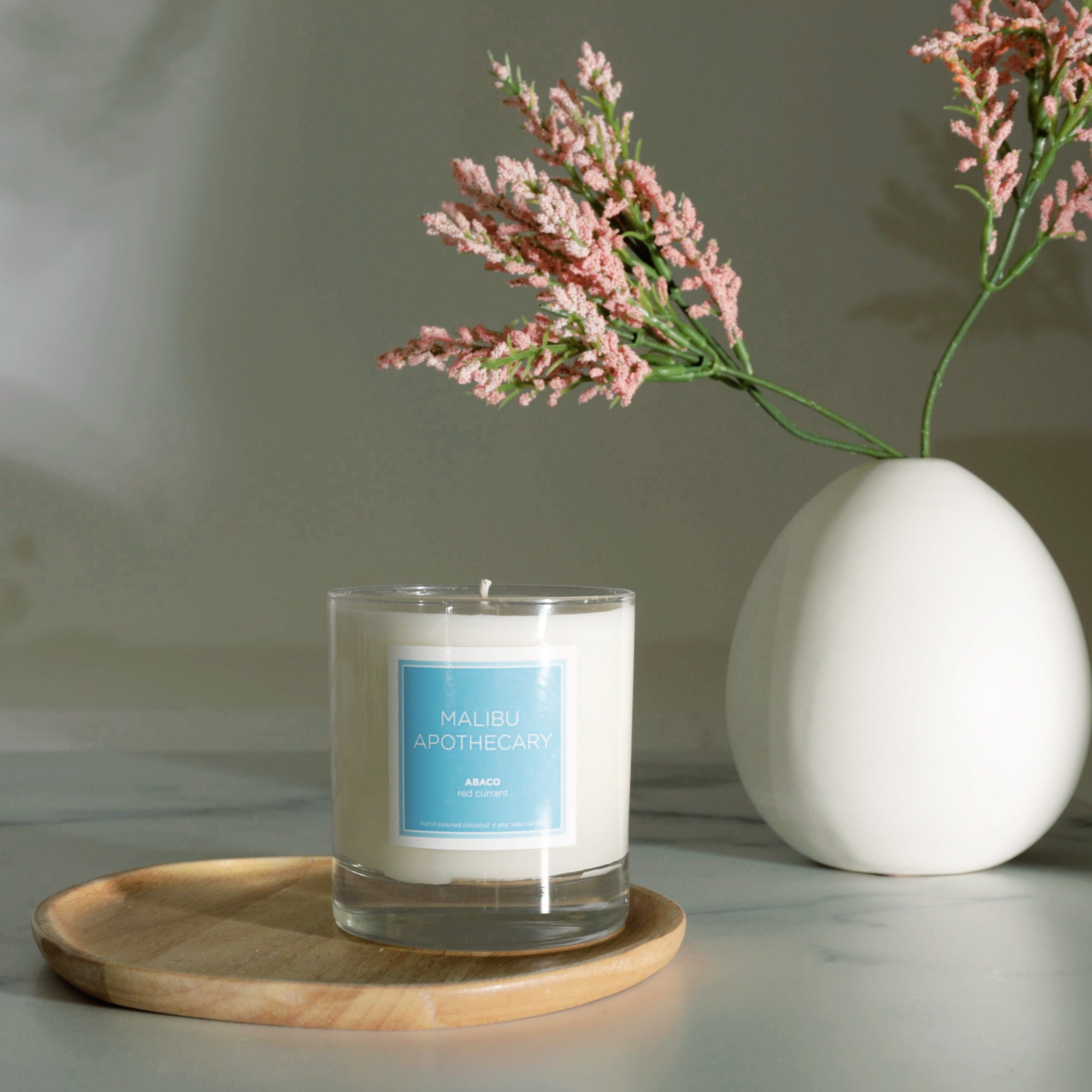 Malibu Apothecary Clear Gloss Clear Gloss x Blue Candle