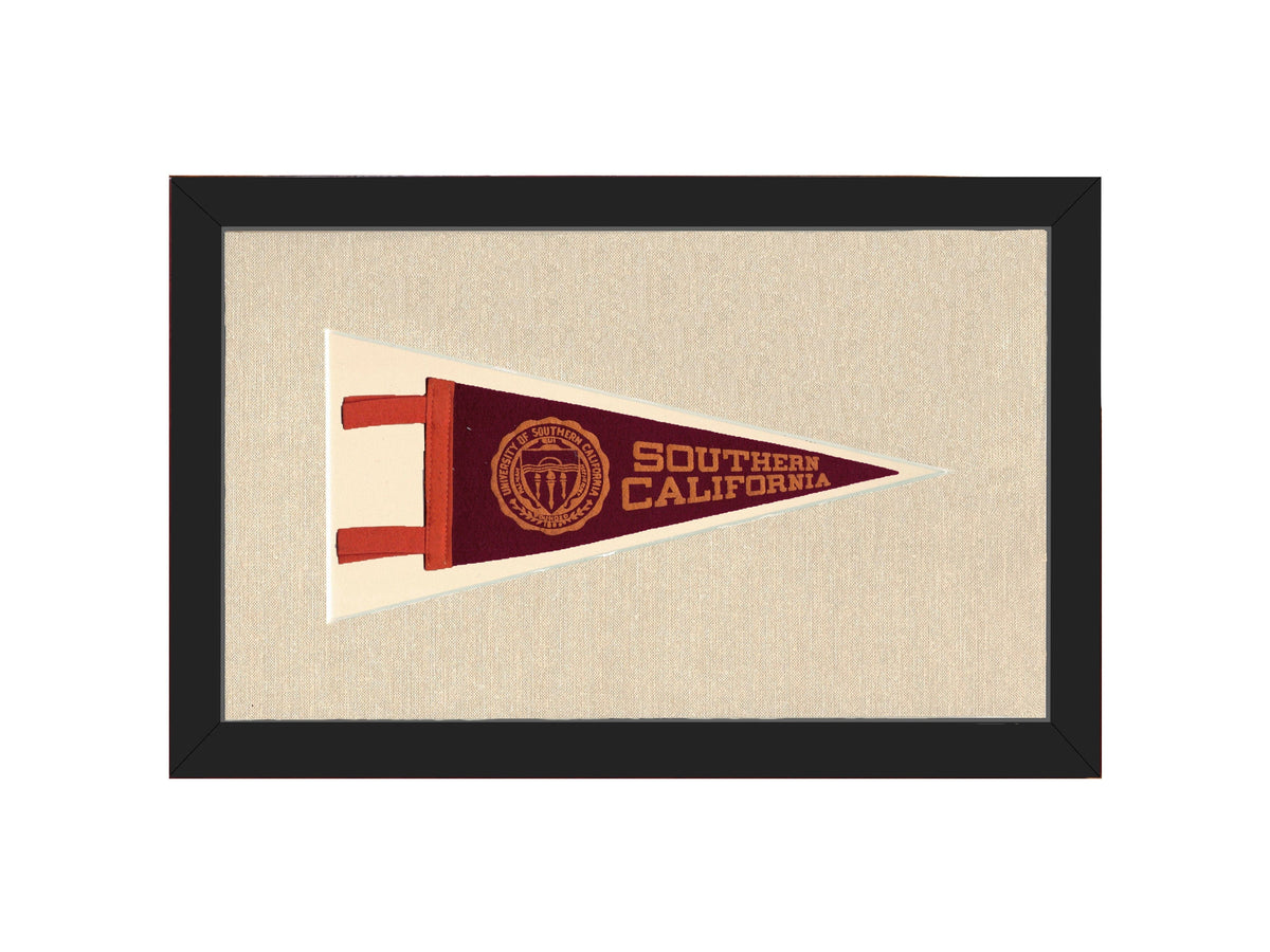 Americana Memories Vintage Pennants and Memorabilia Vintage University of Southern California Pennant