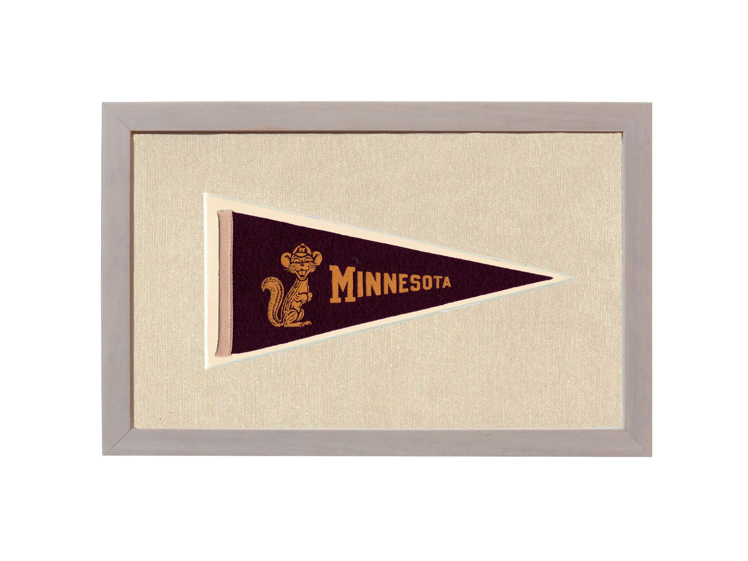 Americana Memories Vintage Pennants and Memorabilia Vintage Minnesota Pennant
