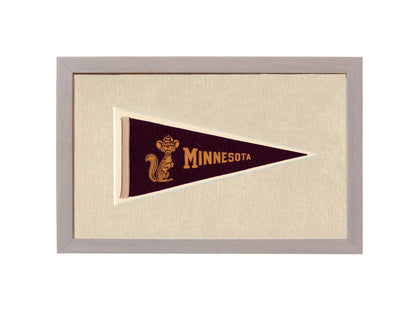 Americana Memories Vintage Pennants and Memorabilia Vintage Minnesota Pennant