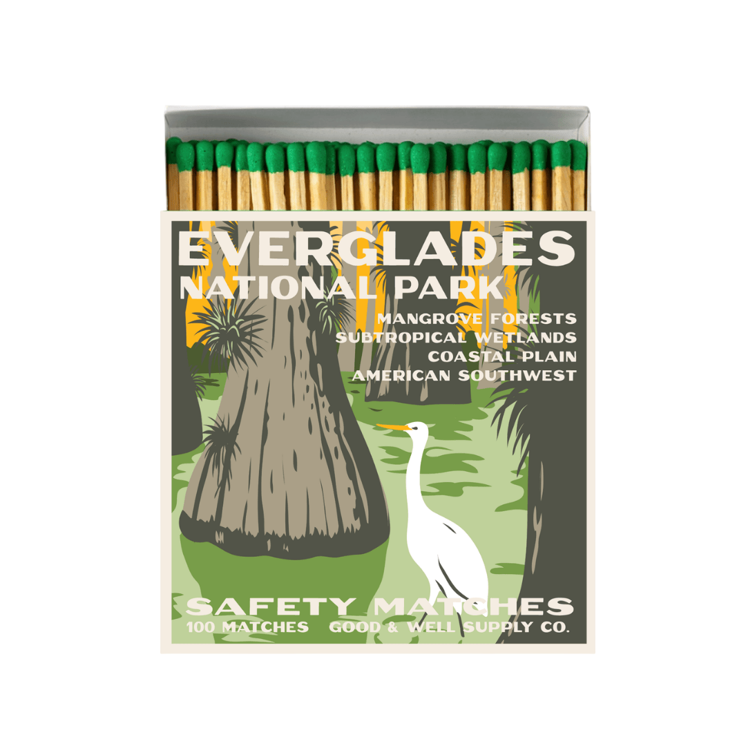Good &amp; Well Supply Co. Everglades Vintage National Park Cabin Matches