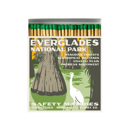 Good &amp; Well Supply Co. Everglades Vintage National Park Cabin Matches