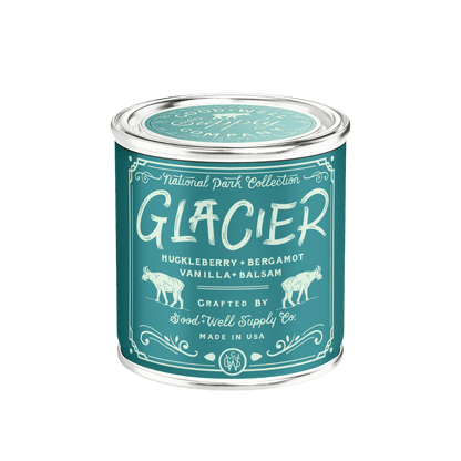 Good &amp; Well Supply Co Candles Glacier National Park Candle