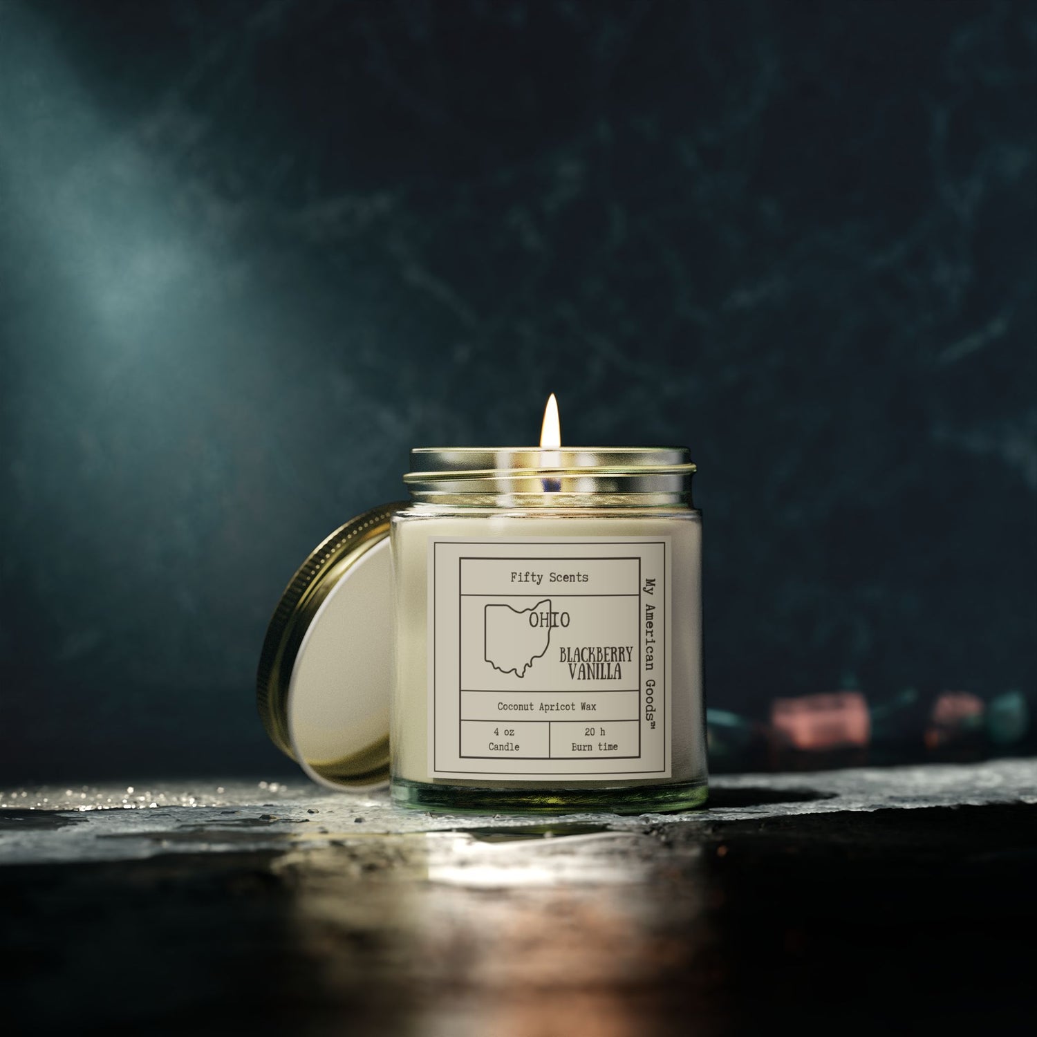 Ohio - Coconut Apricot Wax in Blackberry Vanilla | Eco-Friendly Home Fragrance - My American Goods