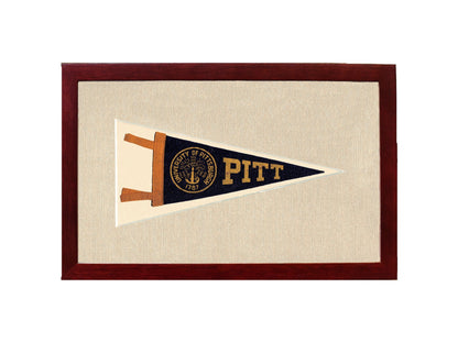 Americana Memories Vintage Pennants and Memorabilia Vintage University of Pittsburgh Pennant