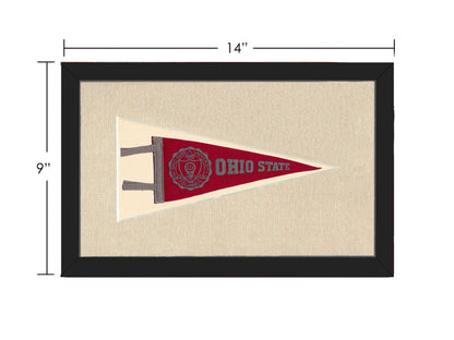 Americana Memories Vintage Pennants and Memorabilia Vintage Ohio State Pennant