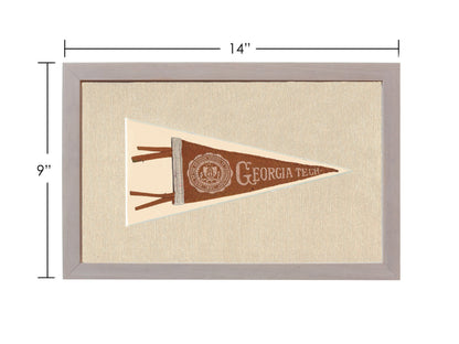 Americana Memories Vintage Pennants and Memorabilia Vintage Georgia Tech Pennant