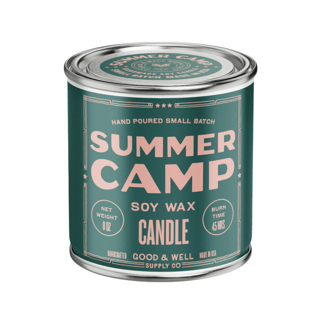 Good &amp; Well Supply Co Candles Summer Camp Happy Place Candle