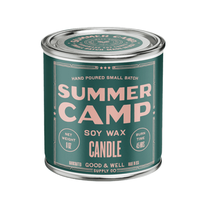Good &amp; Well Supply Co Candles Summer Camp Happy Place Candle