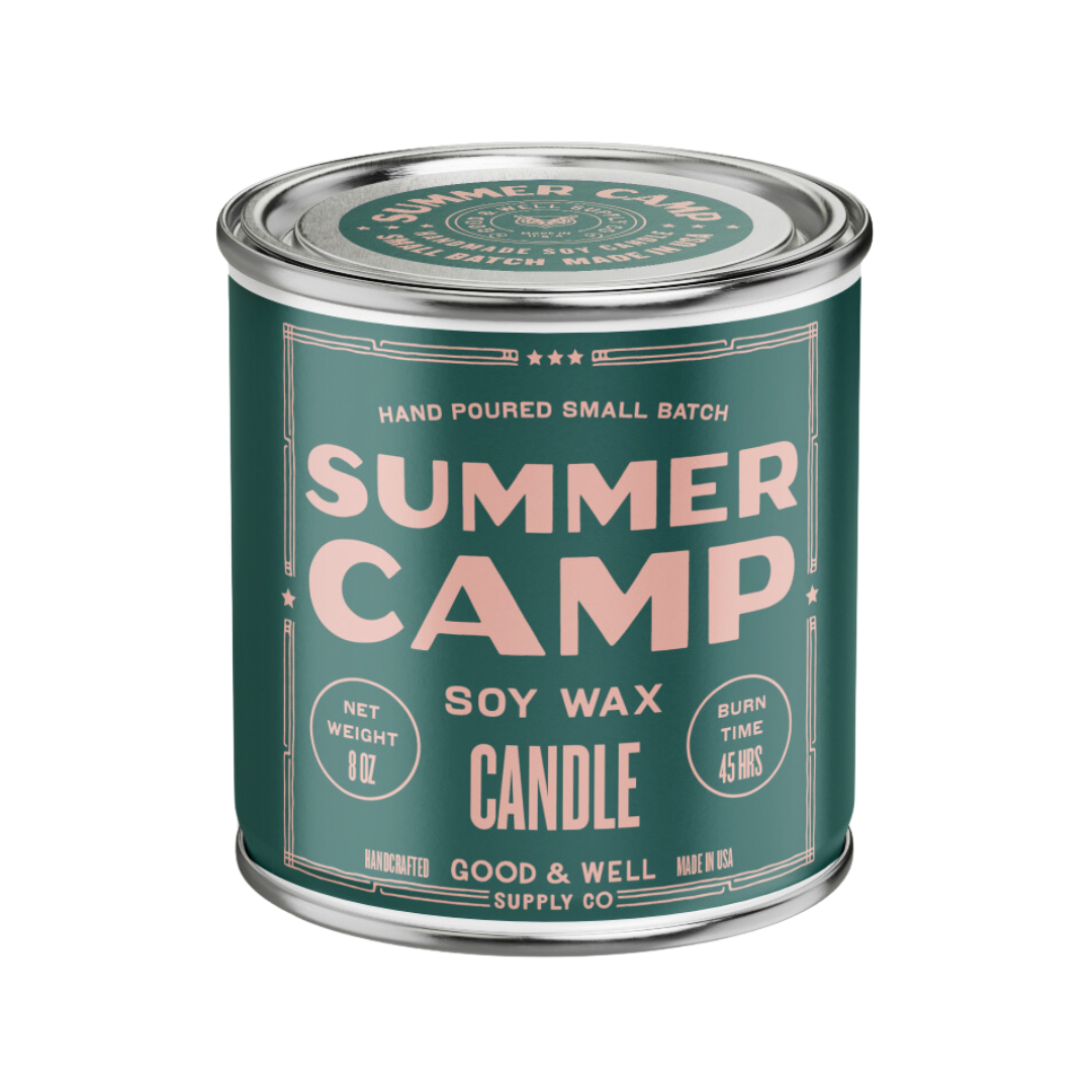Summer Camp Happy Place Candle - My American Goods