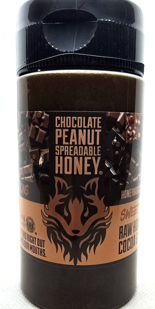 Chocolate Peanut Spreadable Honey - My American Goods