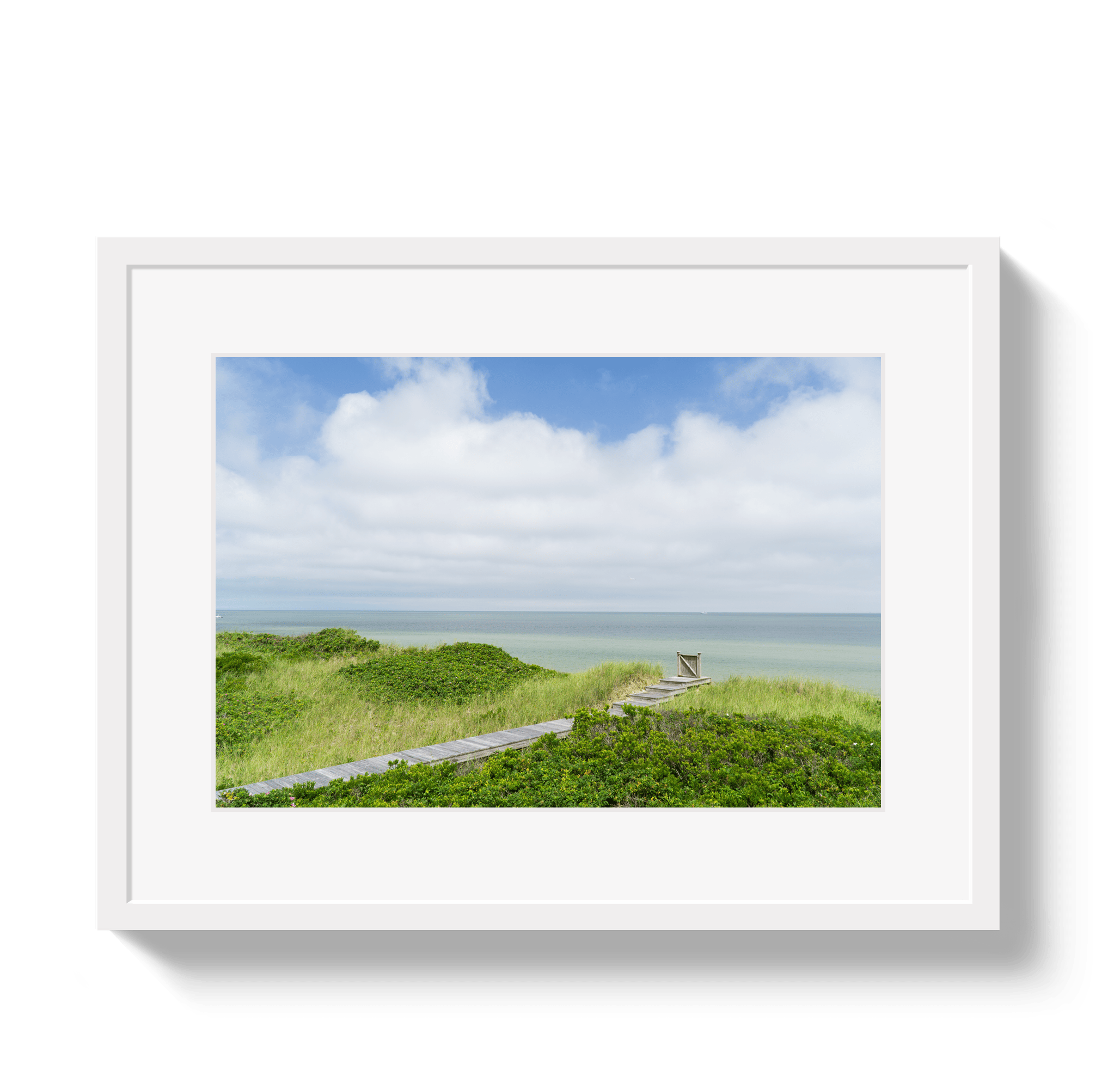 Johnny Vacay White / 11x14 / Matte Door to Heaven