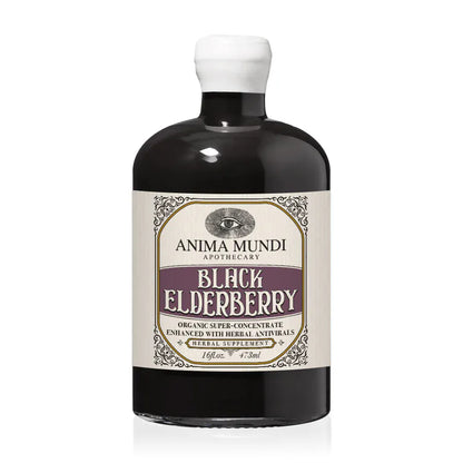 Anima Mundi BLACK ELDERBERRY Elixir | Botanical Mushroom Syrup