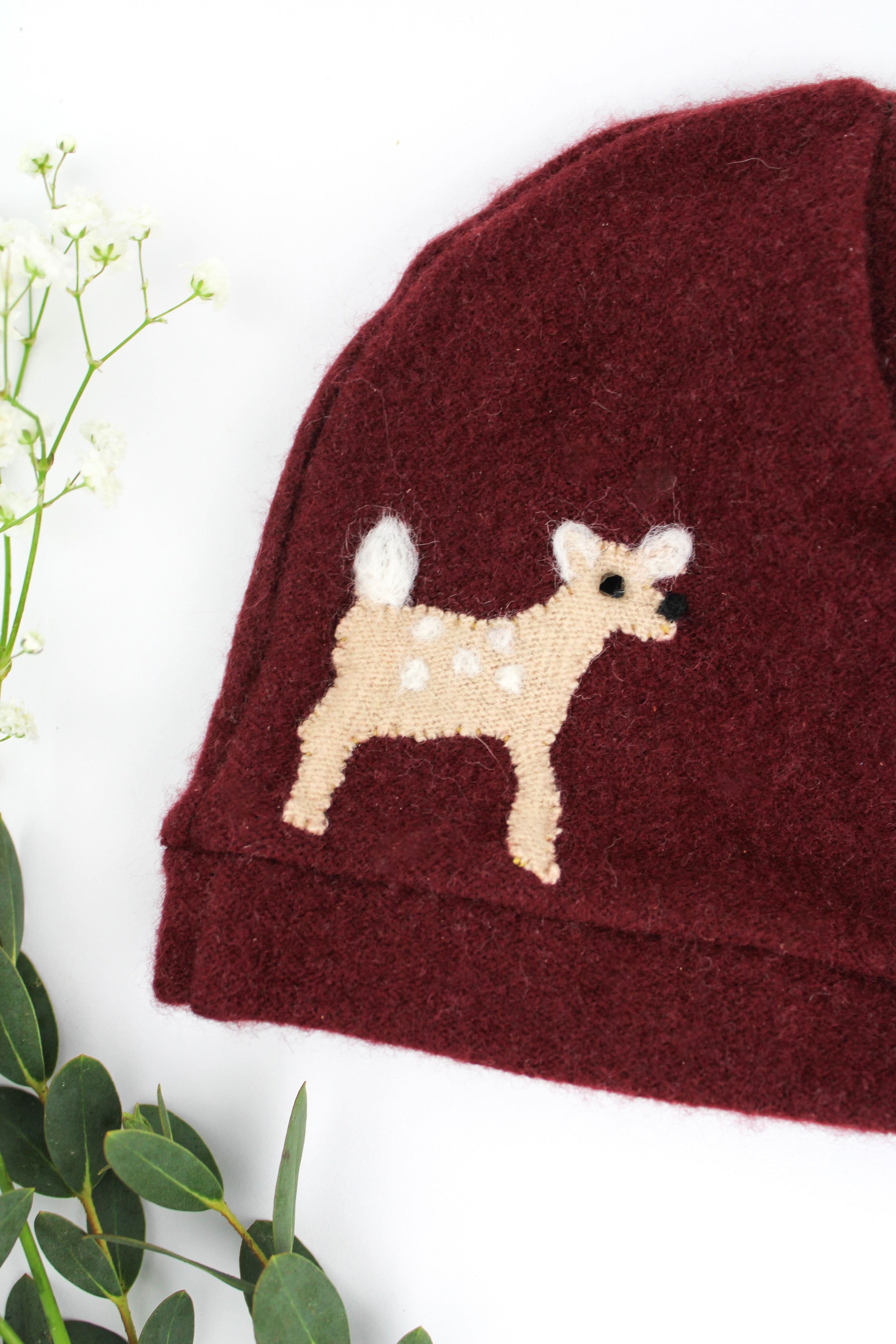 Ash &amp; Rose hat Fawn Cashmere Hat - Baby
