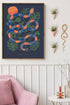 Flora + Snake Art Print - My American Goods
