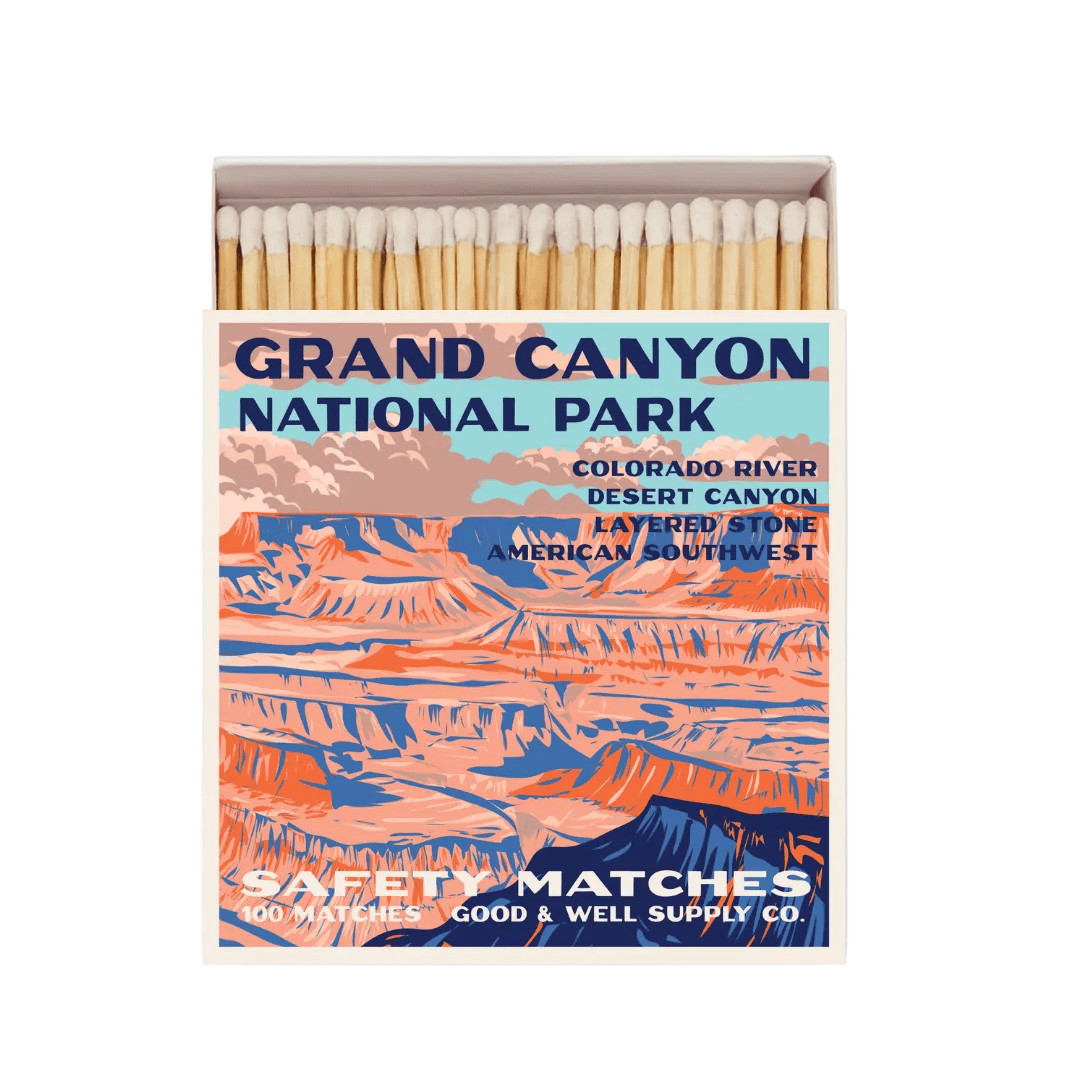 Good &amp; Well Supply Co. Grand Canyon Vintage National Park Cabin Matches
