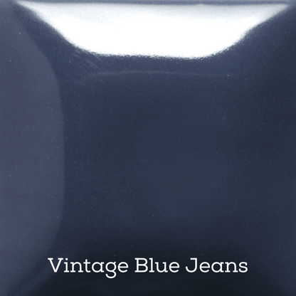 Ruby Clay Company Vintage Blue Jeans Buoy &amp; Lifesaver Column Vase in 5 Colors