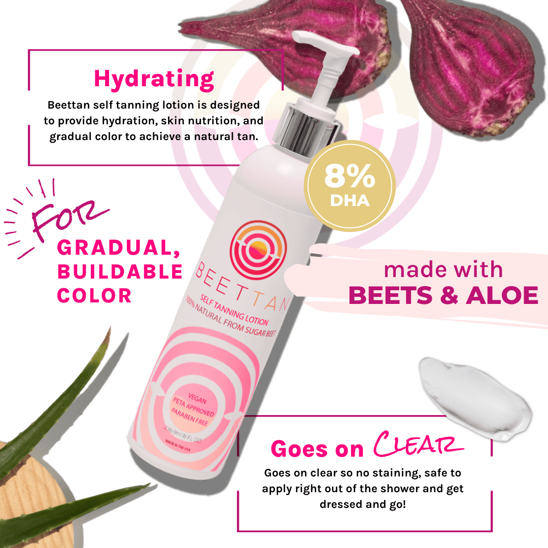 BeetTan Lotion Self-Tanning Lotion
