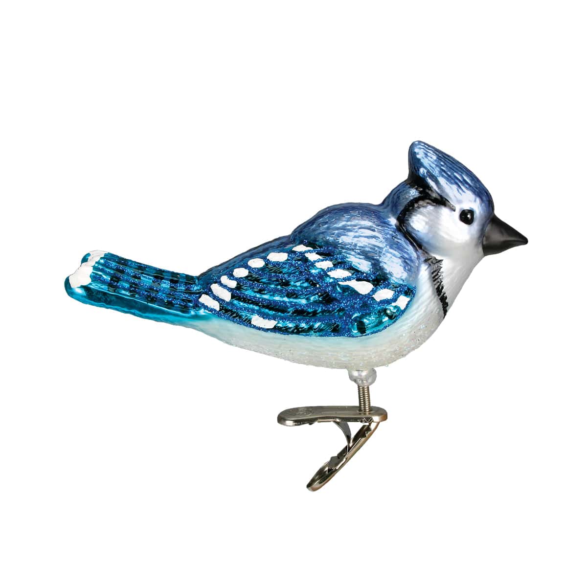 Old World Christmas 2.5 X 4.25 X 1.75 / 18080 Bright Blue Jay Ornament