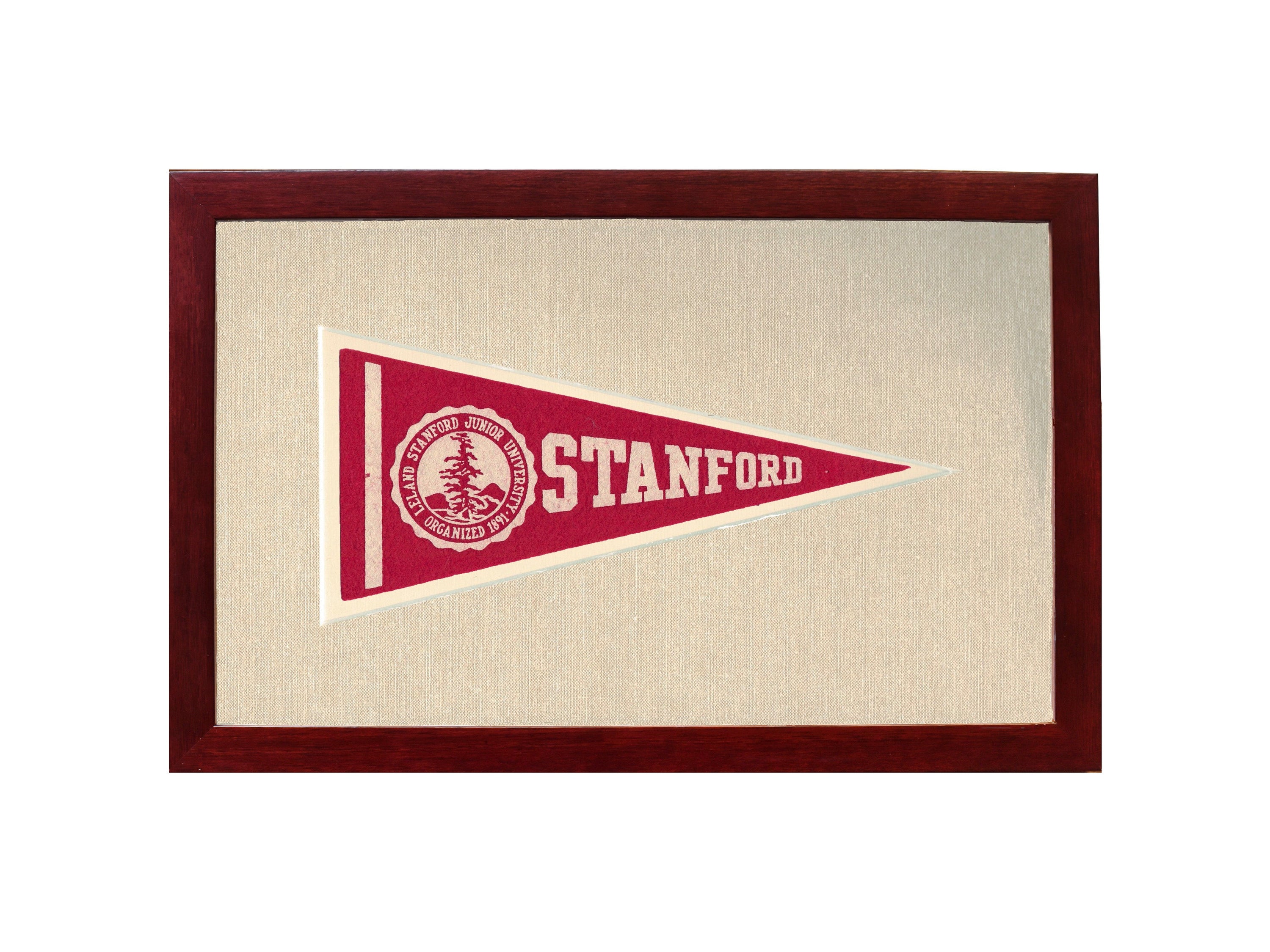 Vintage Stanford University Pennant