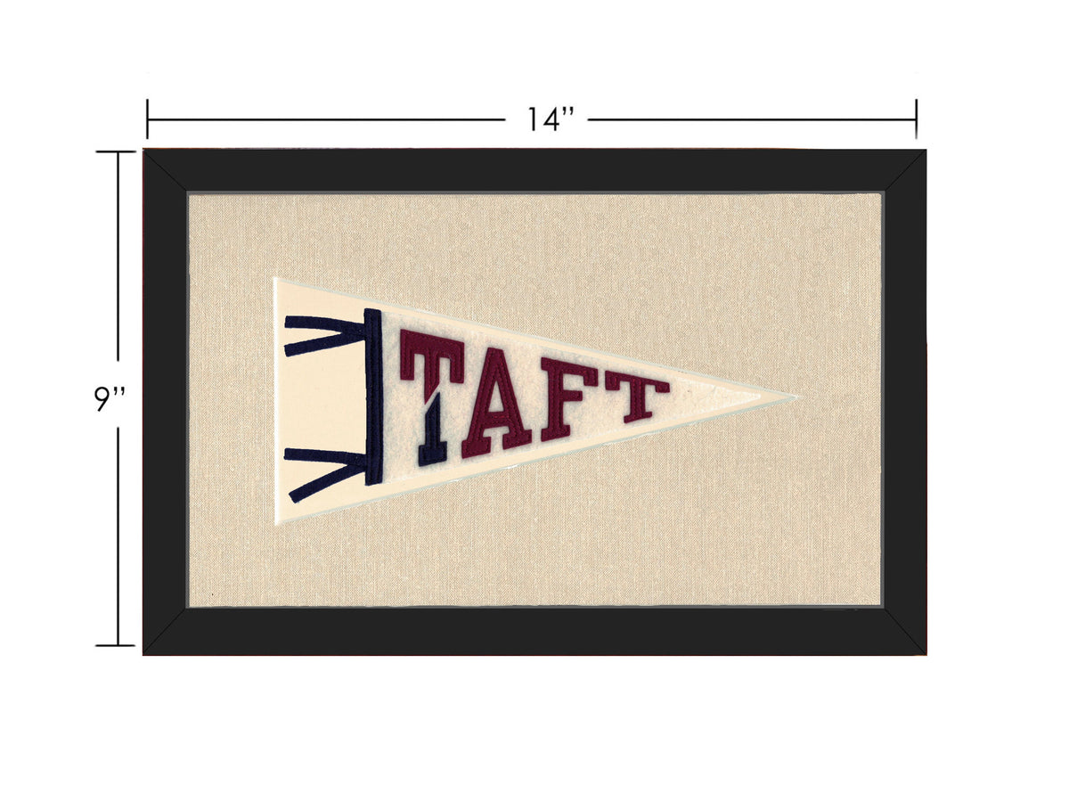 Vintage Taft School Pennant