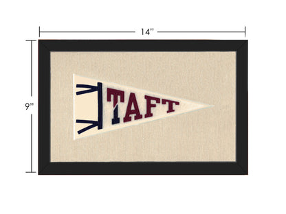 Vintage Taft School Pennant