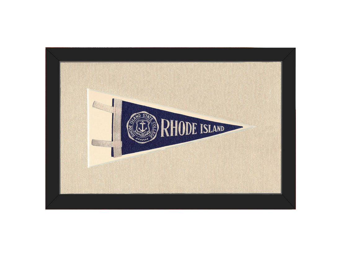 Vintage Rhode Island Pennant