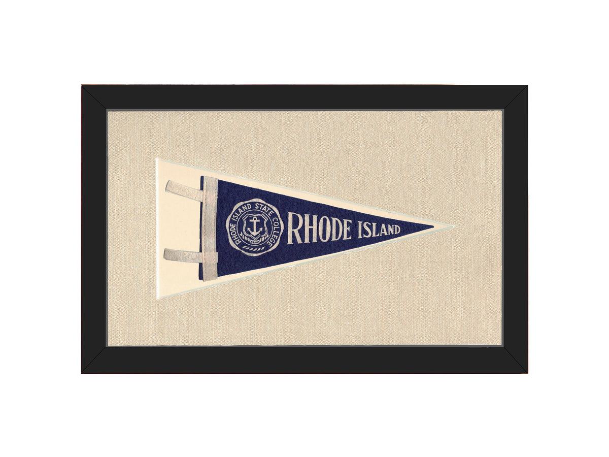 Vintage Rhode Island Pennant