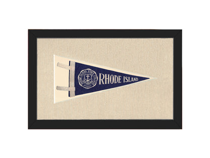 Vintage Rhode Island Pennant