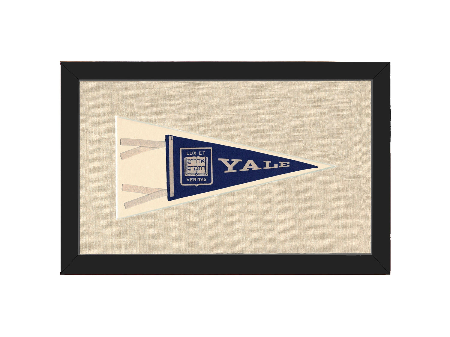 Americana Memories Vintage Pennants and Memorabilia Vintage Yale University Pennant