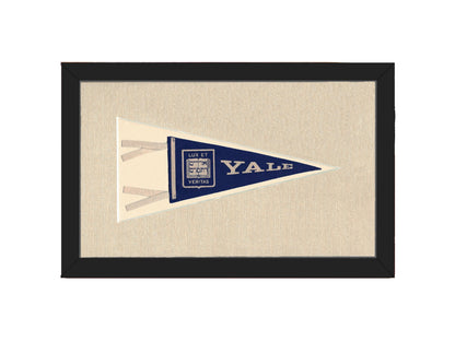 Americana Memories Vintage Pennants and Memorabilia Vintage Yale University Pennant