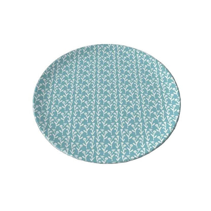 Erin Donahue Tice China Plates Set of Slate Blue Ivy Manor China Plates (Set of 2, 4 or 8)