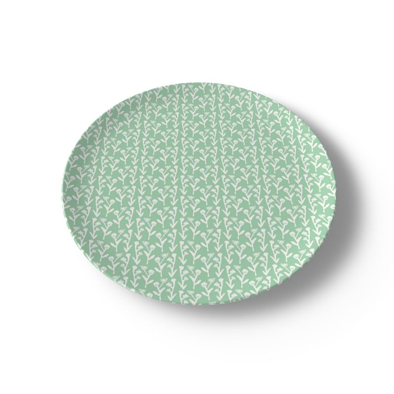 Set of Mint Green Ivy Manor China Plate (Set of 2, 4 or 8)
