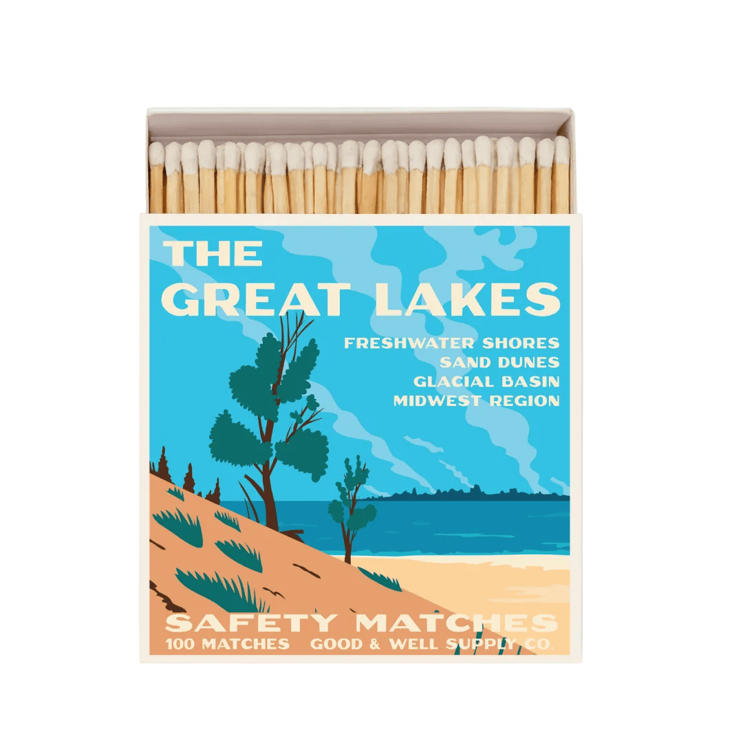 Good &amp; Well Supply Co. Great Lakes Vintage National Park Cabin Matches