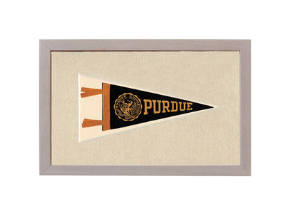 Americana Memories Vintage Pennants and Memorabilia Vintage Purdue Pennant