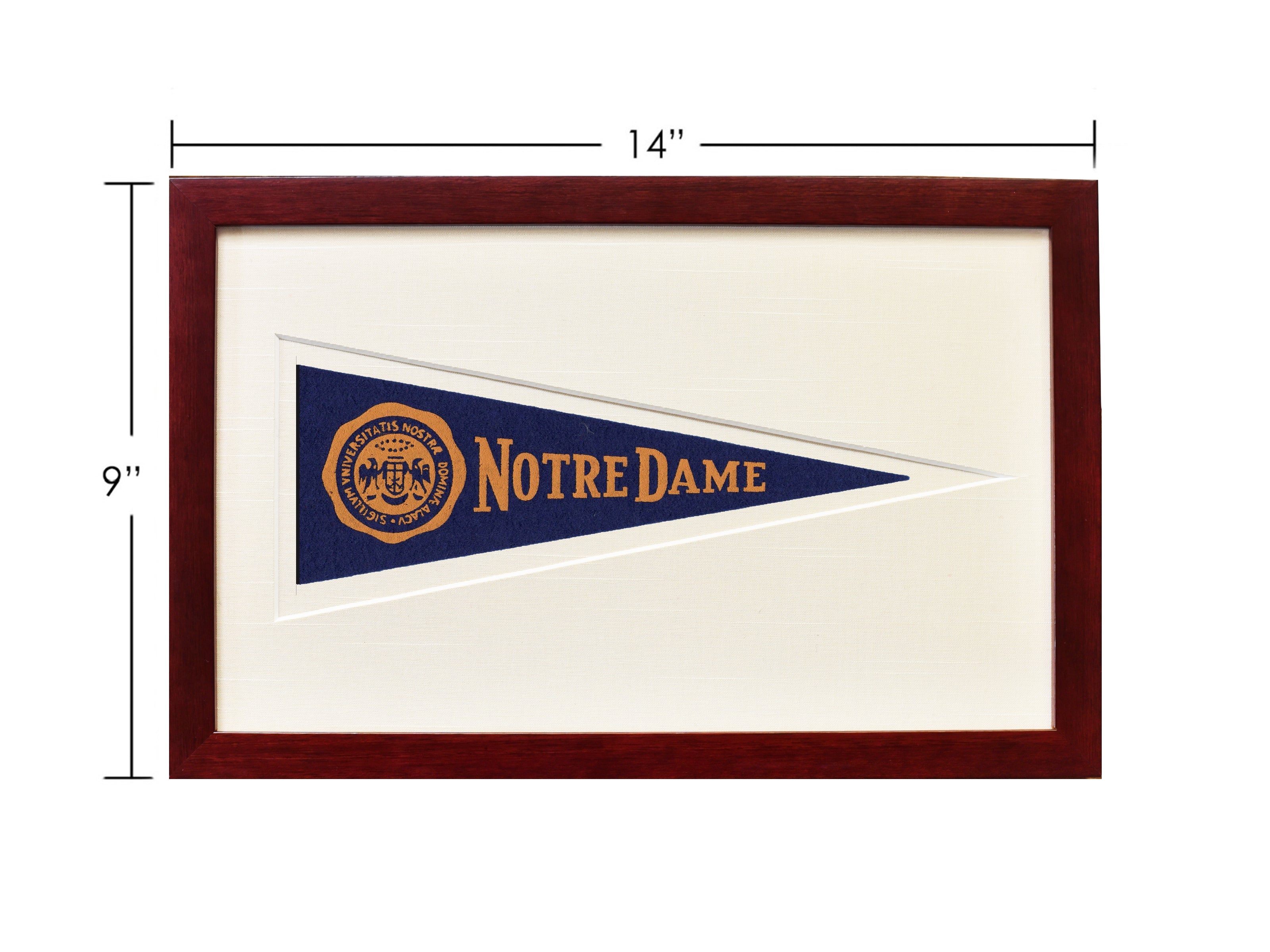 Vintage Notre Dame Hormel Pennant