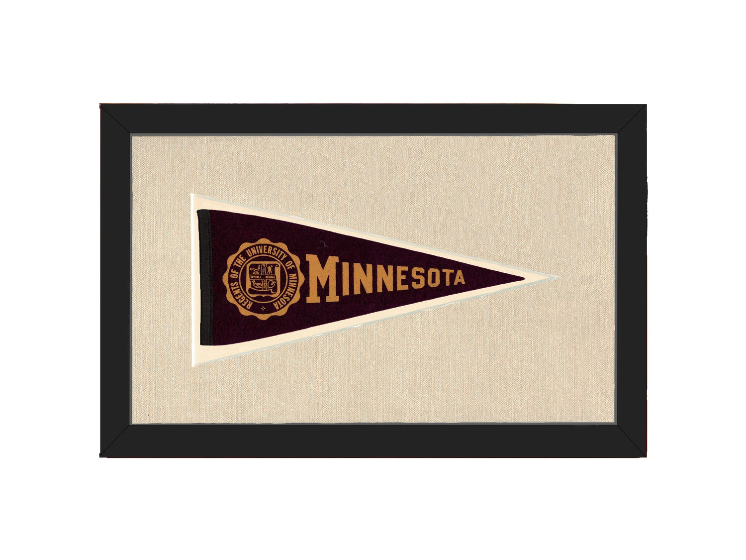 Americana Memories Vintage Pennants and Memorabilia Vintage Minnesota Pennant